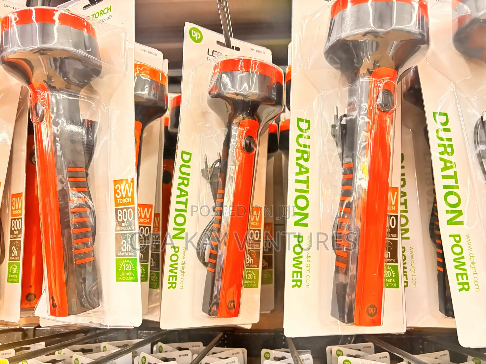 Long Led Portable Torch Rechargeable