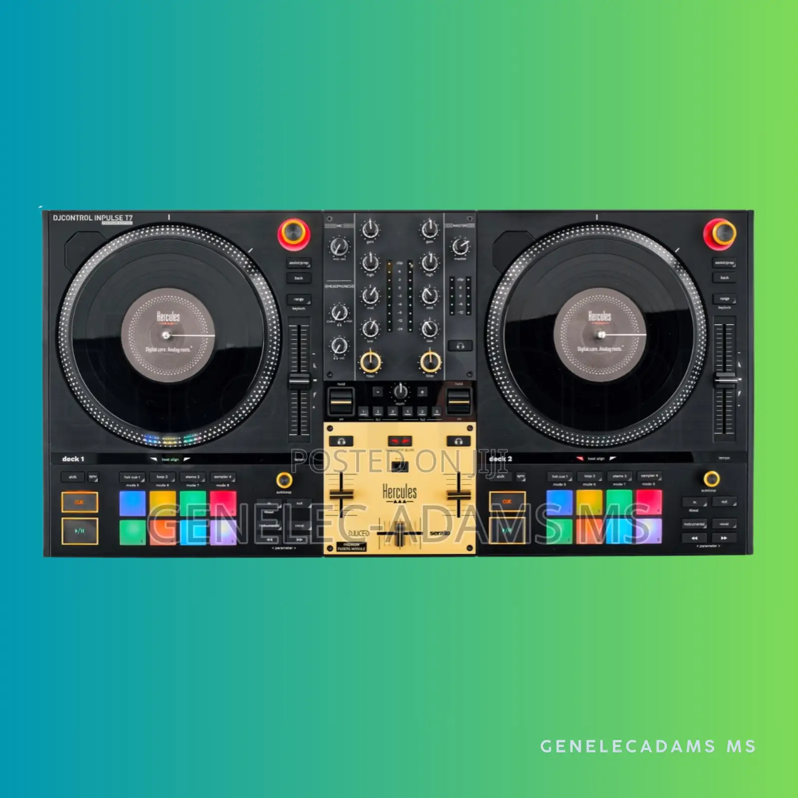 Brand New Hercules Dj Control Inpulse T7 Premium Bundle