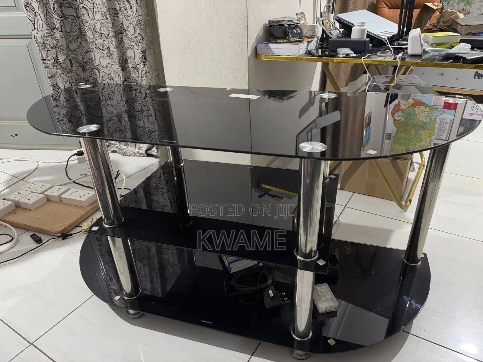 Tv Stand (Metal) for Up to 55” Tv