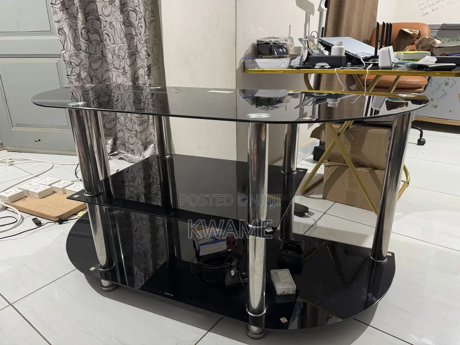 Tv Stand (Metal) for Up to 55” Tv