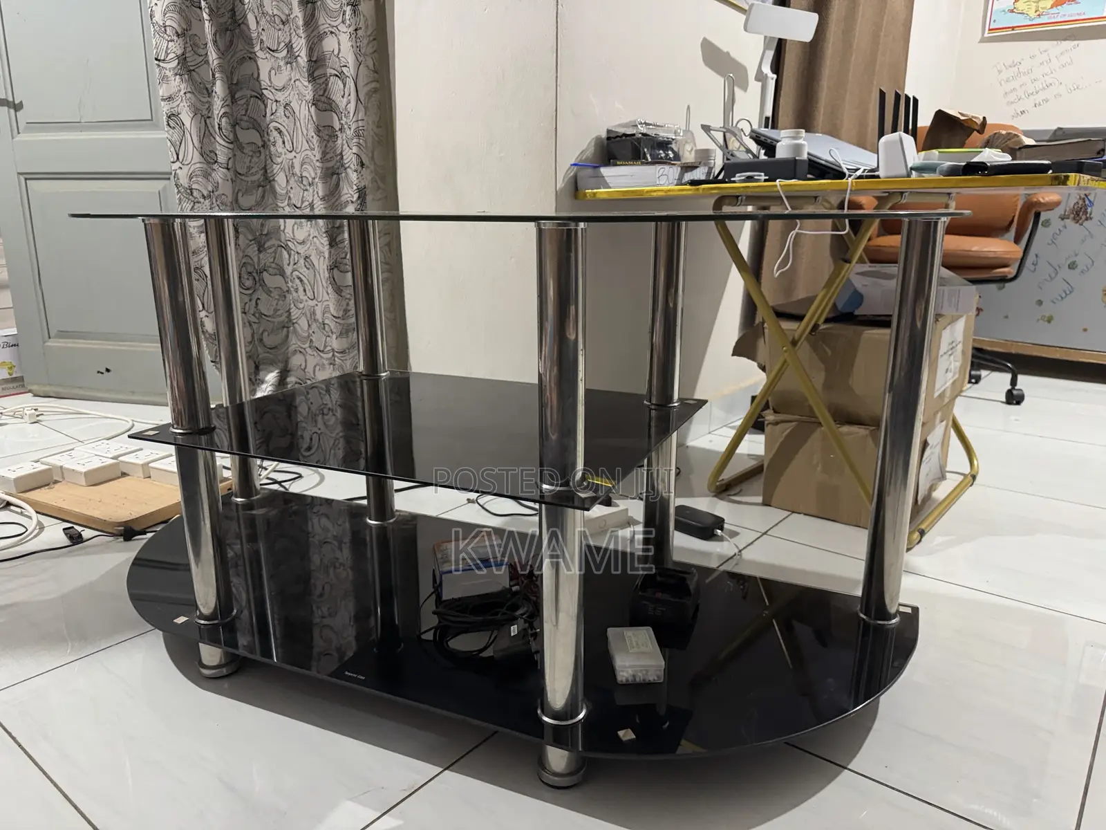Tv Stand (Metal) for Up to 55” Tv