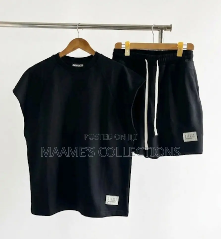 Men’S Armless/ Sleeveless Top and Down