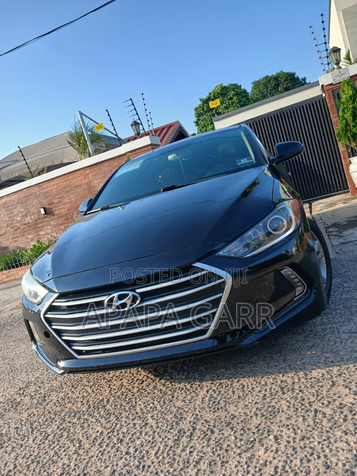 Hyundai Elantra 2017 Gray