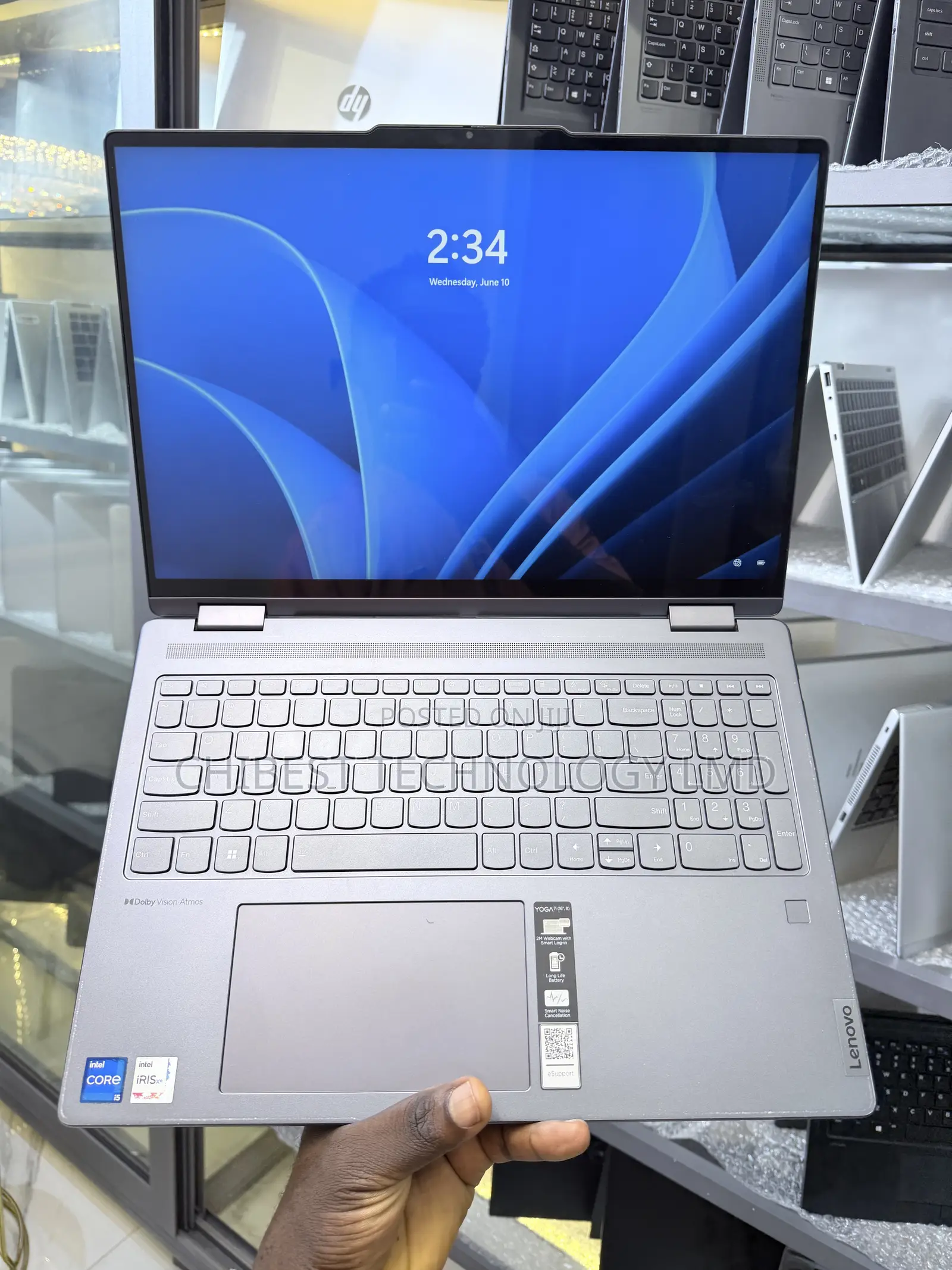 Laptop Lenovo Yoga 7i 8GB Intel Core i5 SSD 512GB