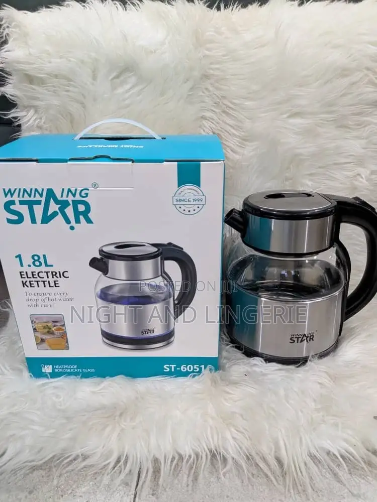 Electric Glass Kettle - Winning Star