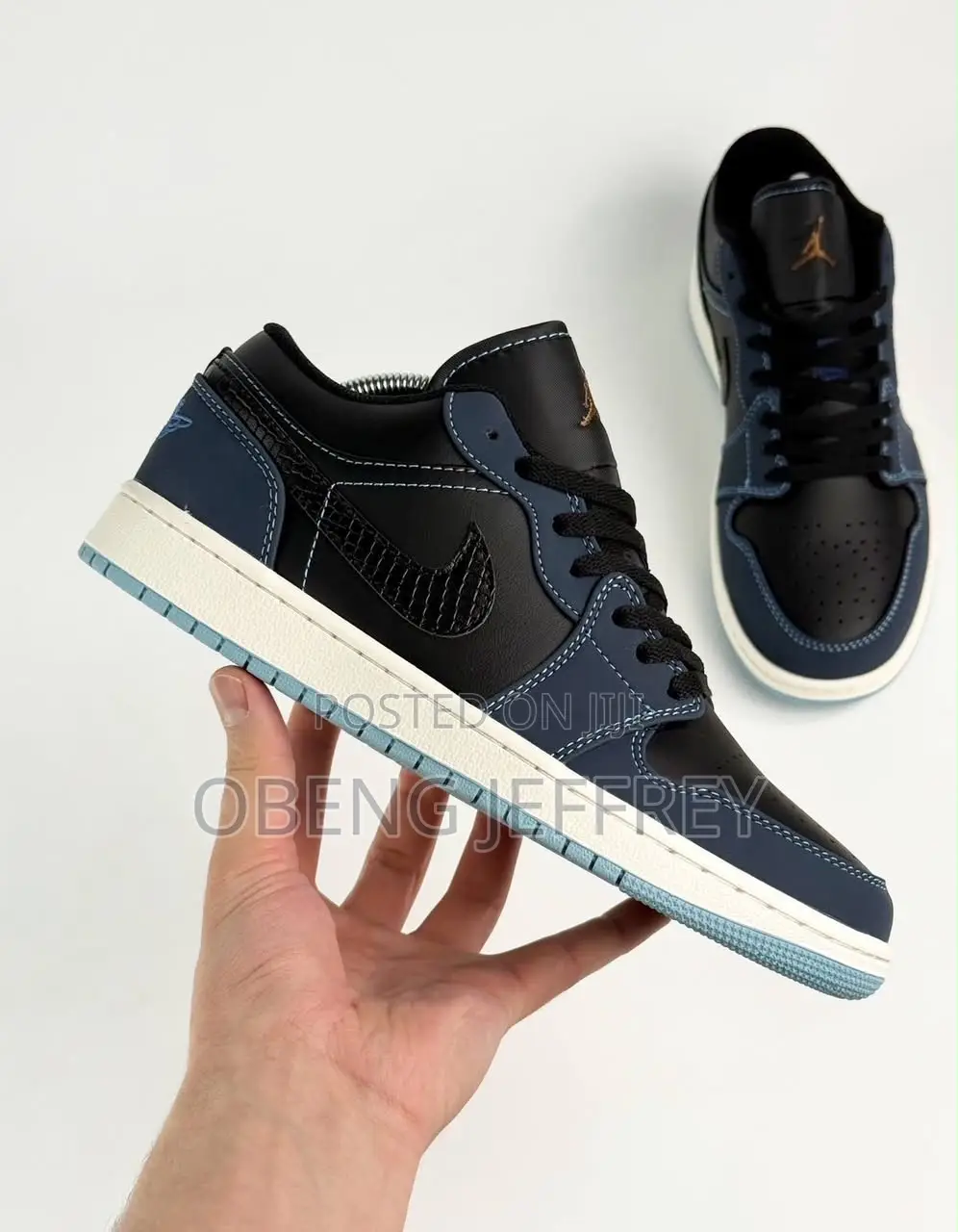 Original Jordan 1 Low Navy/Black Obsidian
