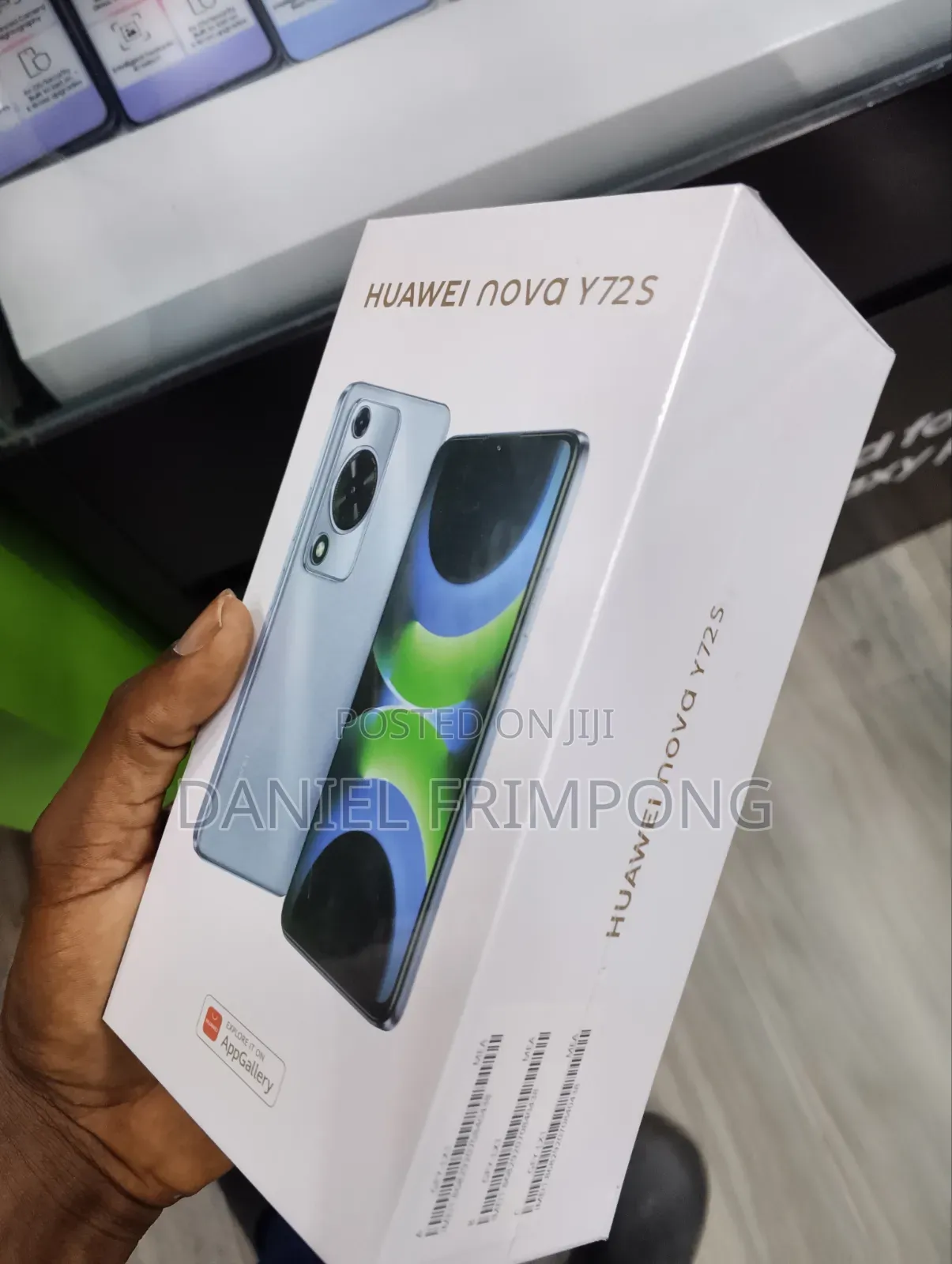 New Huawei Nova Y72S 4G 128 GB Blue