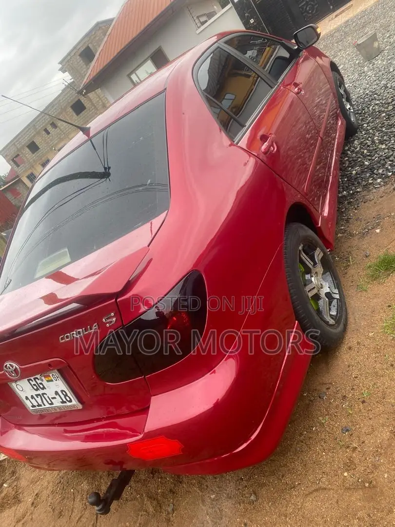 Toyota Corolla 1.8 2008 Red