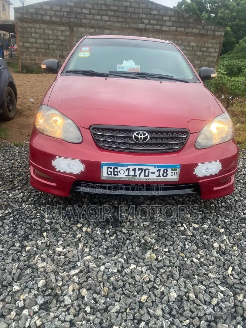 Toyota Corolla 1.8 2008 Red