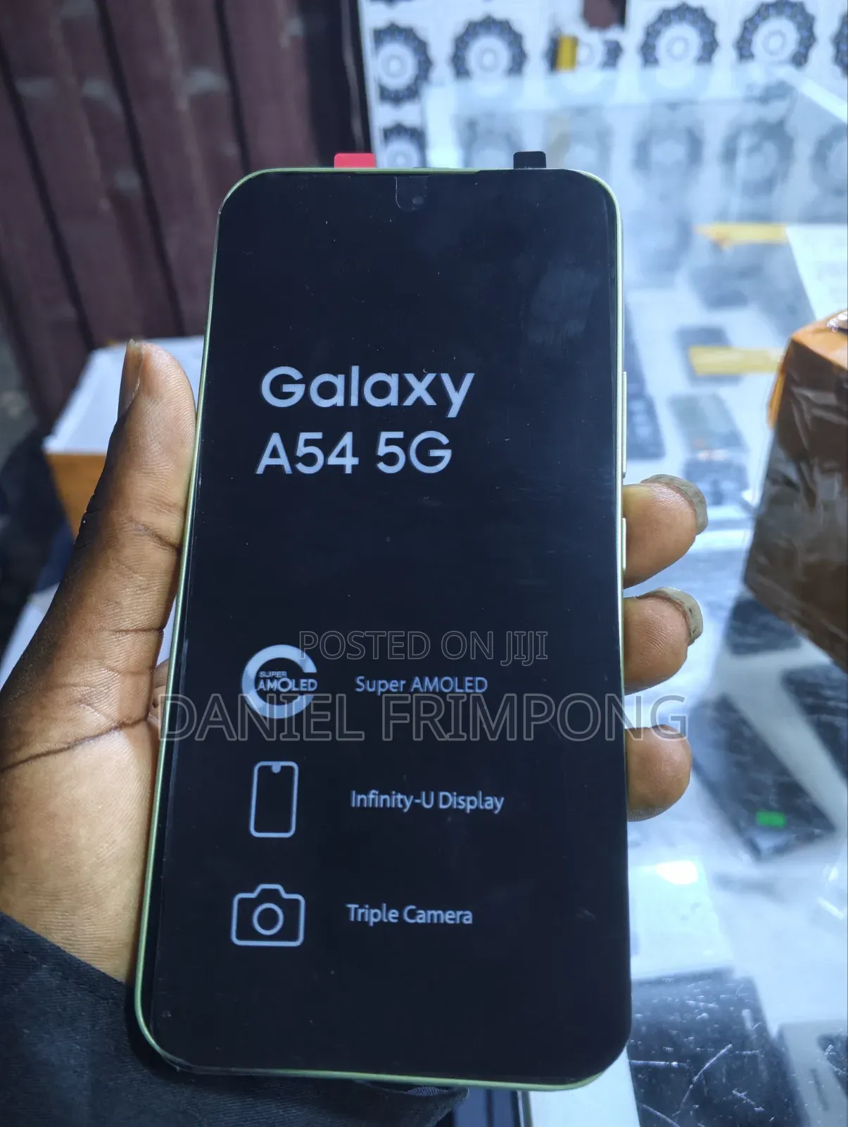 New Samsung Galaxy A54 128 GB Green