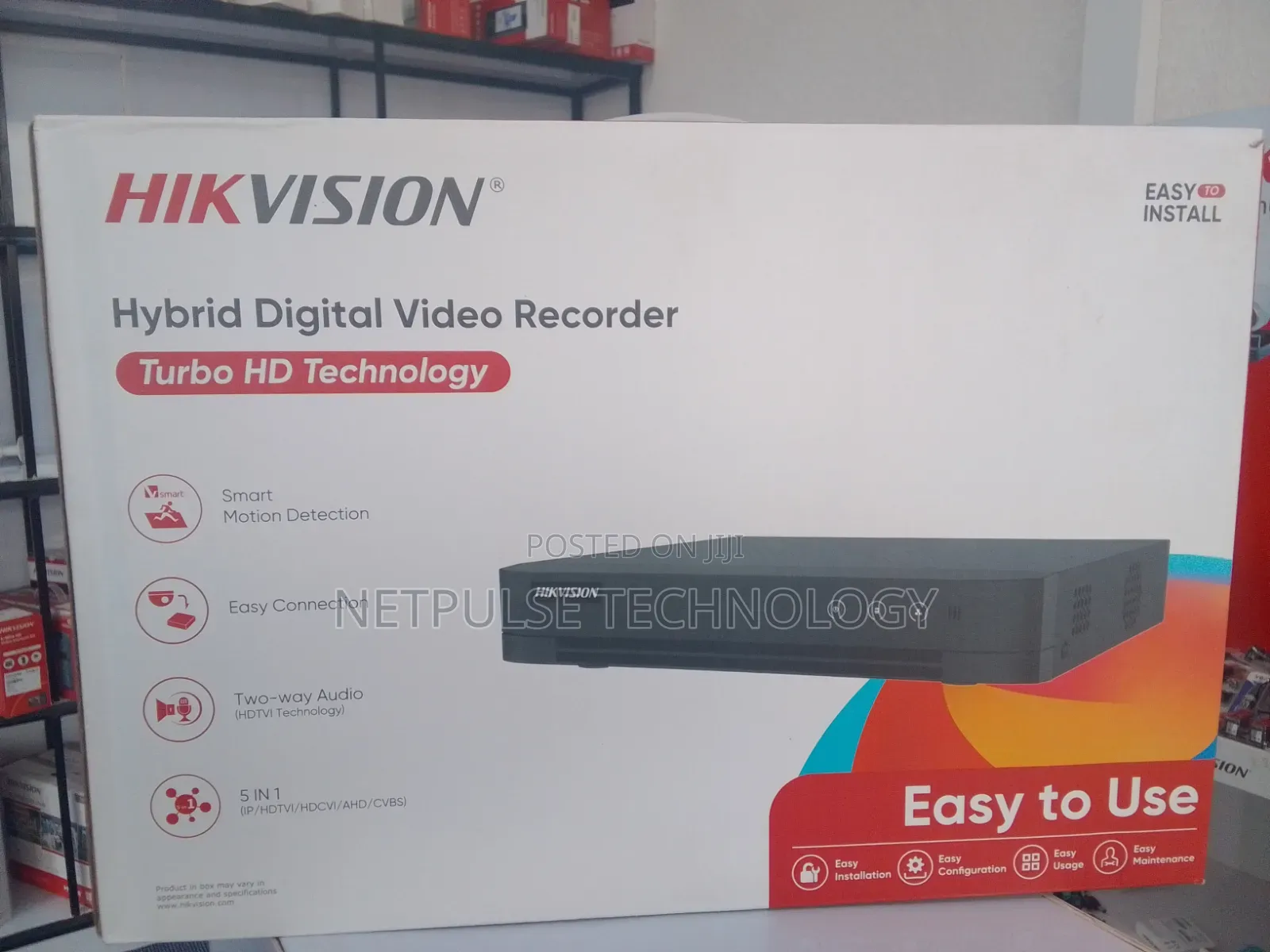 Hikvision 8-Channel Acusense Hybrid DVR -Ds-7208hghi-M1/T