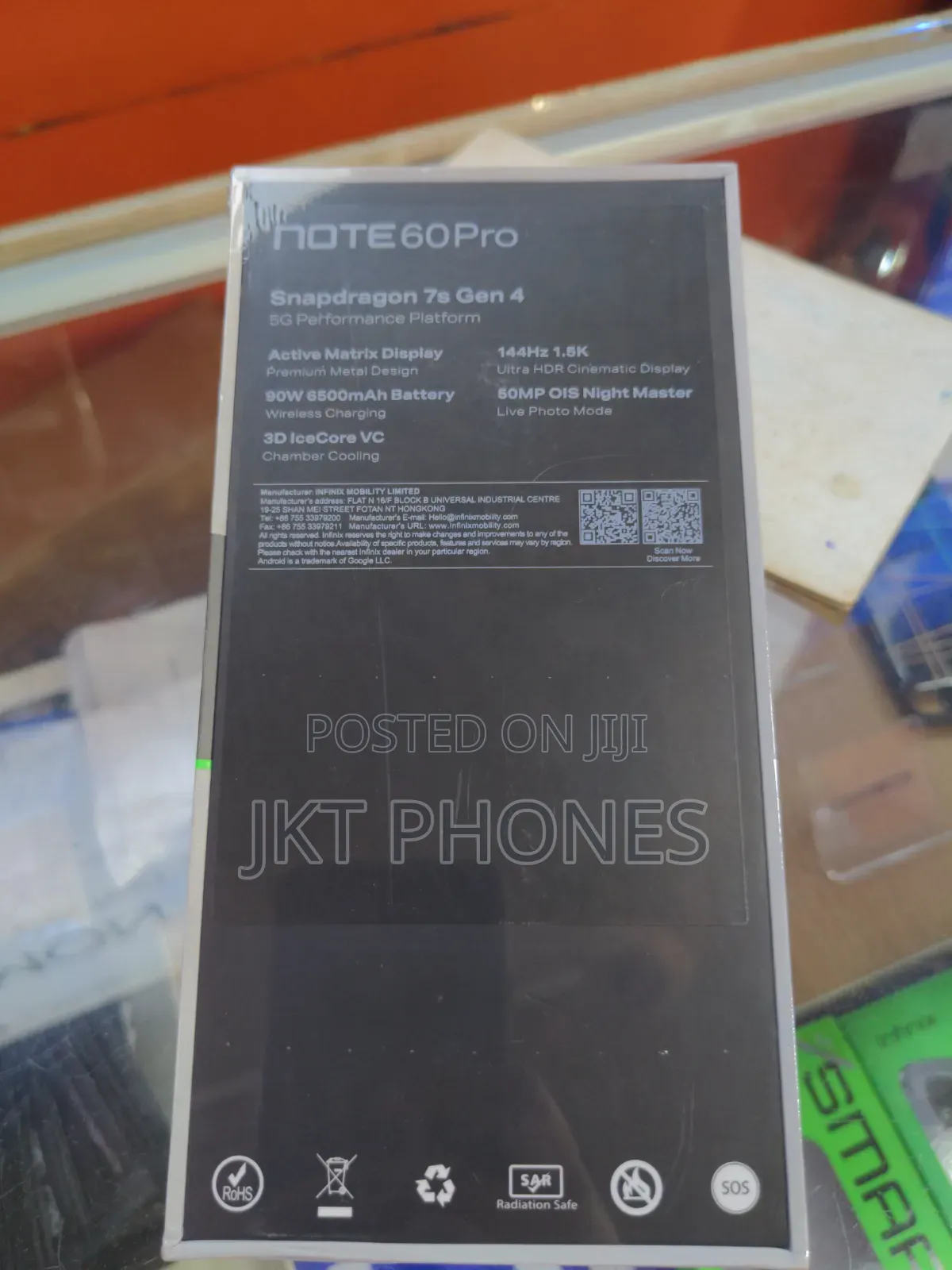 New Infinix Note 60 Pro 256 GB