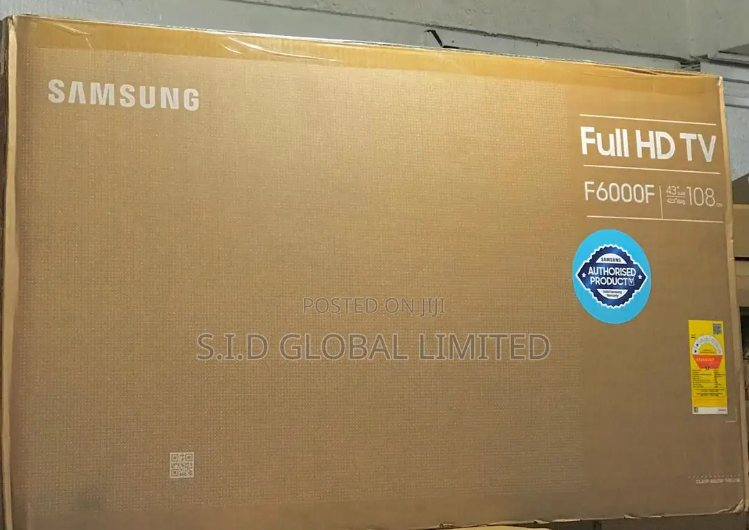 Samsung 43" (Ua43f6000f) Full Hd Tv