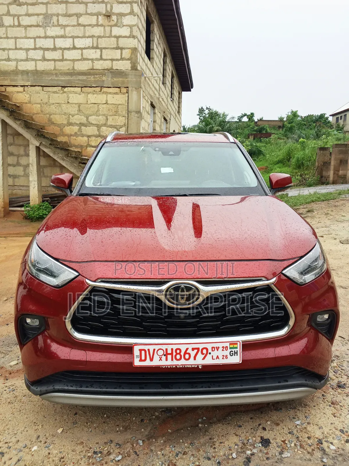 Toyota Highlander Platinum 2021 Burgundy
