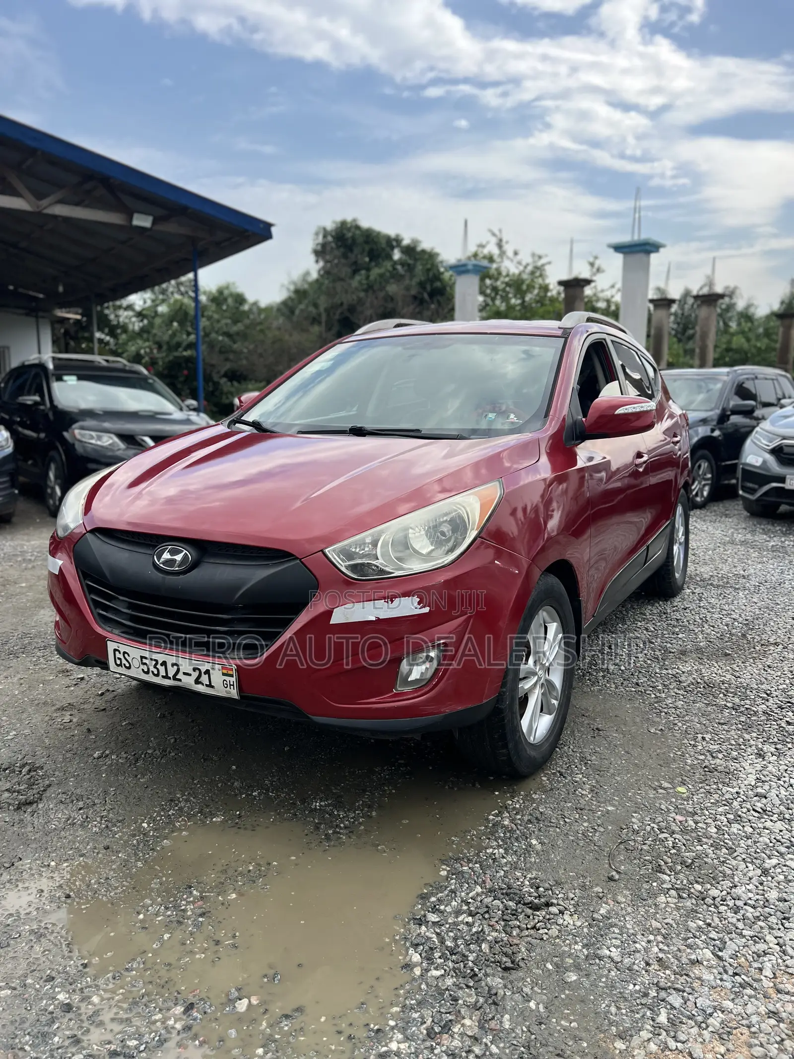Hyundai Tucson 2012 Red