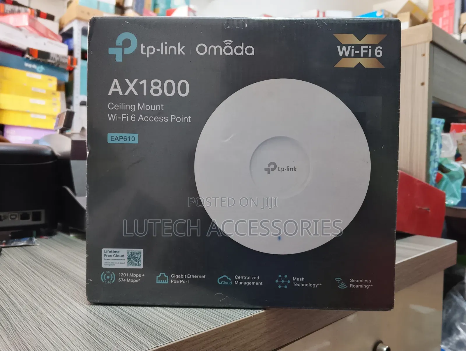 Tp Link Indoor Ceiling Mount Wifi6 Access Point/Tp Link Eap 650 Indoor