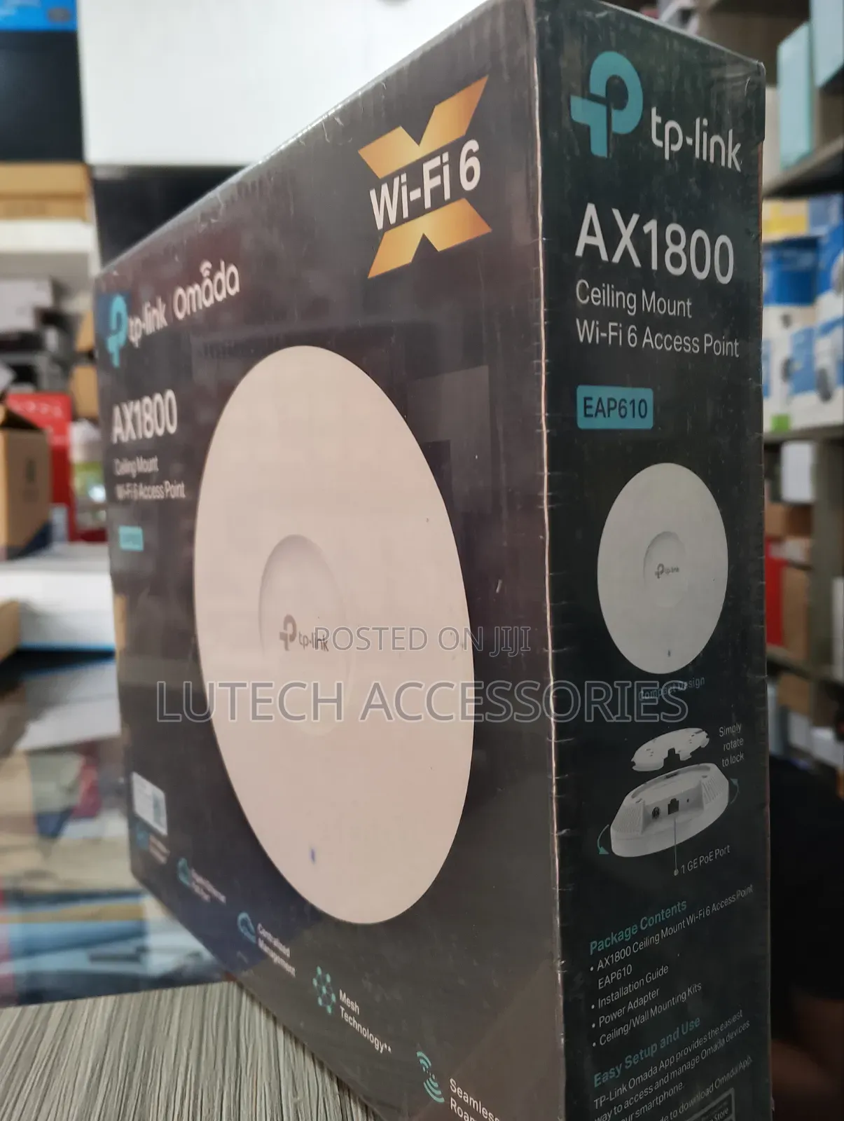 Tp Link Indoor Ceiling Mount Wifi6 Access Point/Tp Link Eap 650 Indoor