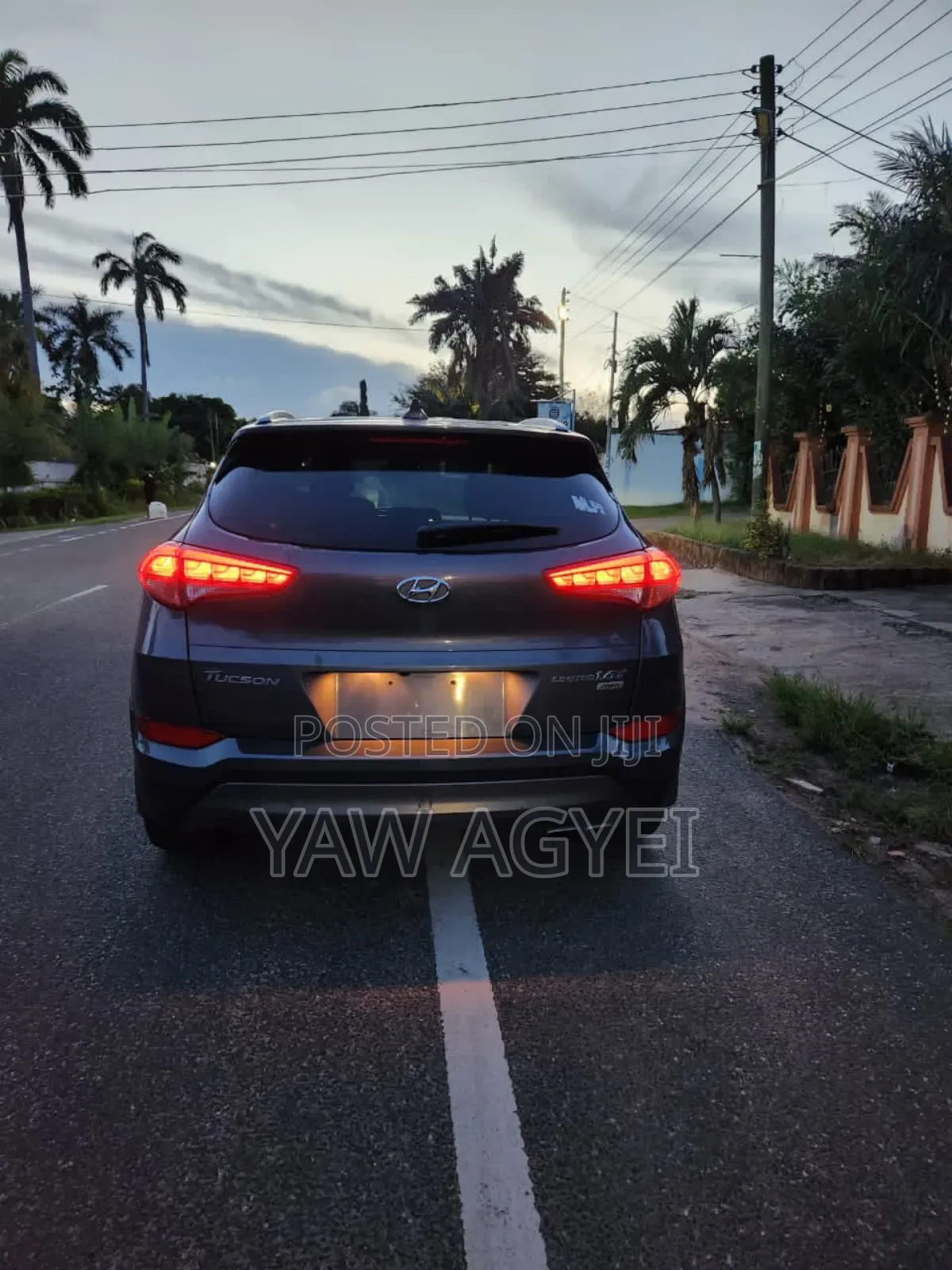 Hyundai Tucson Limited AWD 2016 Gray