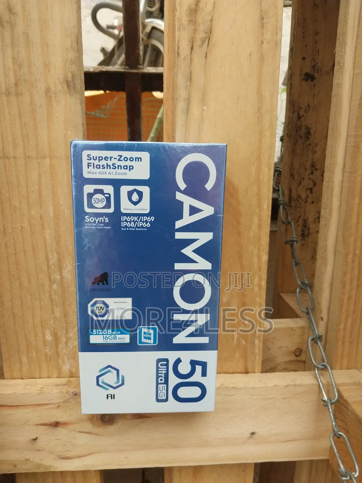 New Tecno Camon 50 Ultra 512 GB Silver
