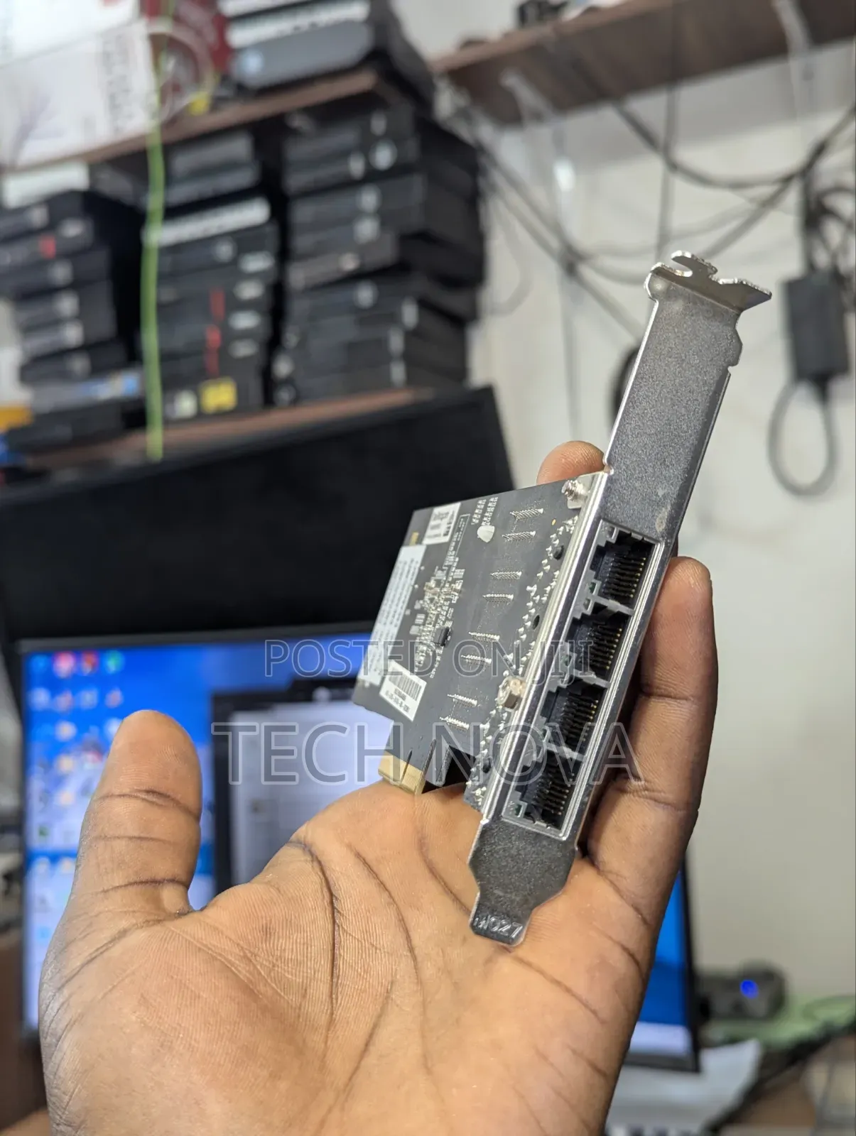 Startech 4-Port Gigabit Ethernet Network Card Lan Pci Express