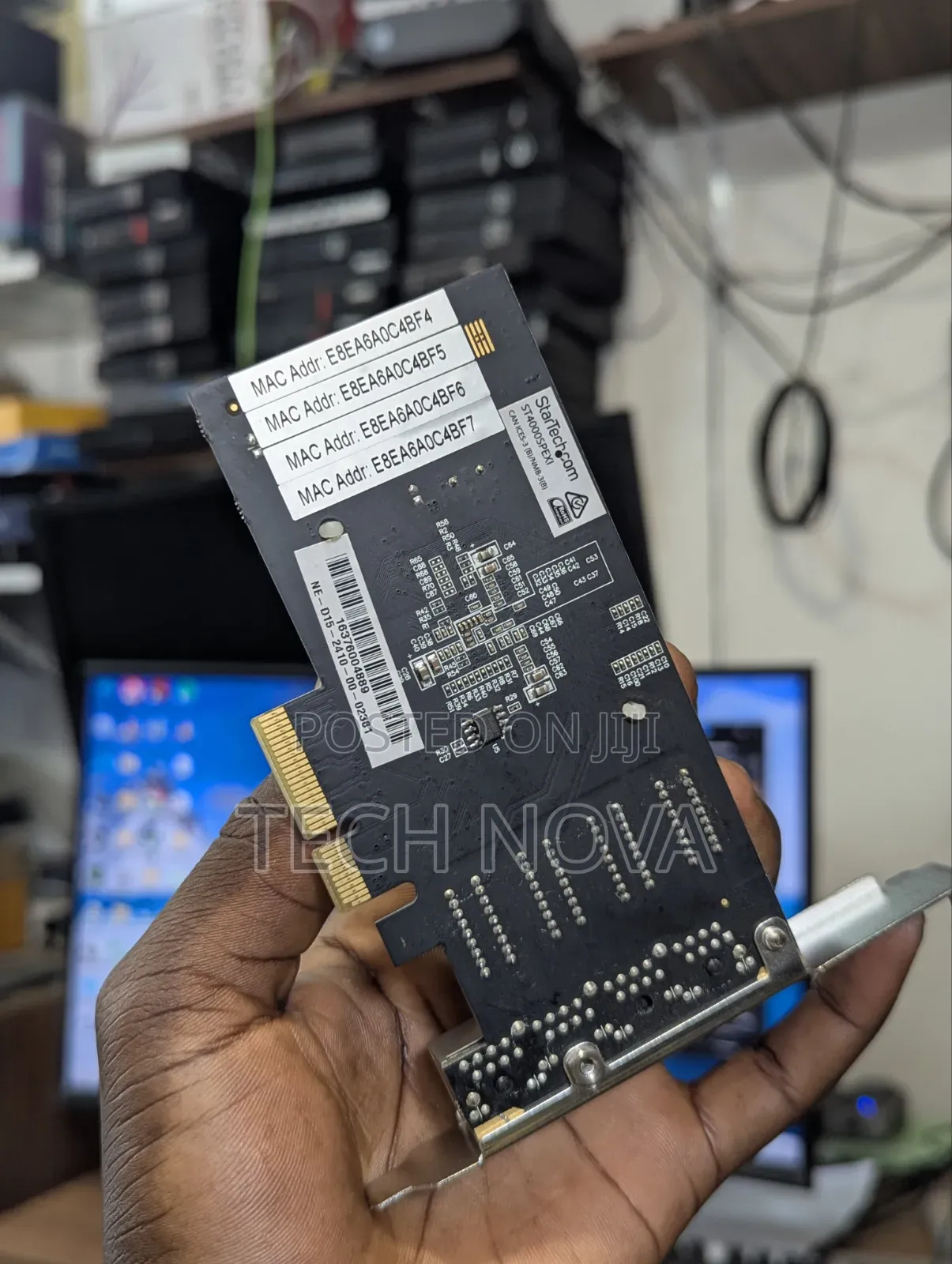 Startech 4-Port Gigabit Ethernet Network Card Lan Pci Express