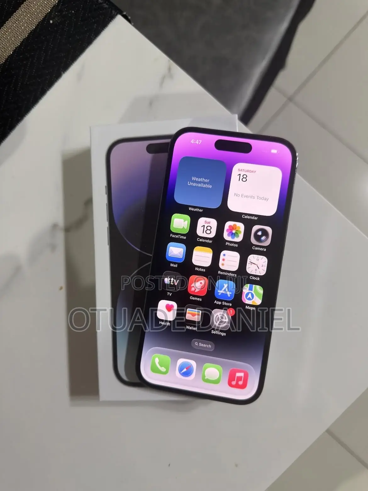New Apple iPhone 14 Pro Max 128 GB Purple