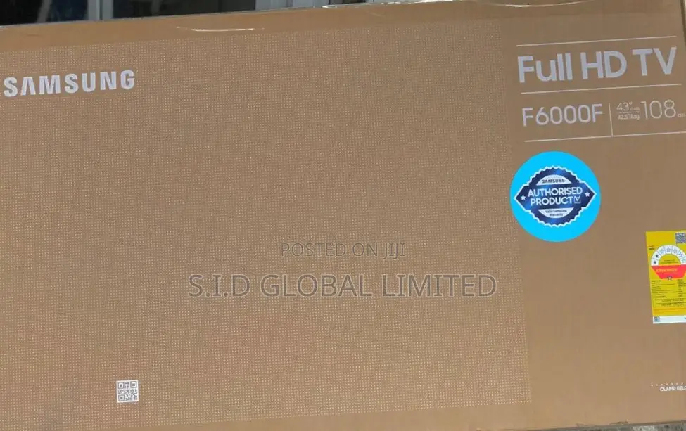 Samsung 43" F6000f Smart Full Hd Tv
