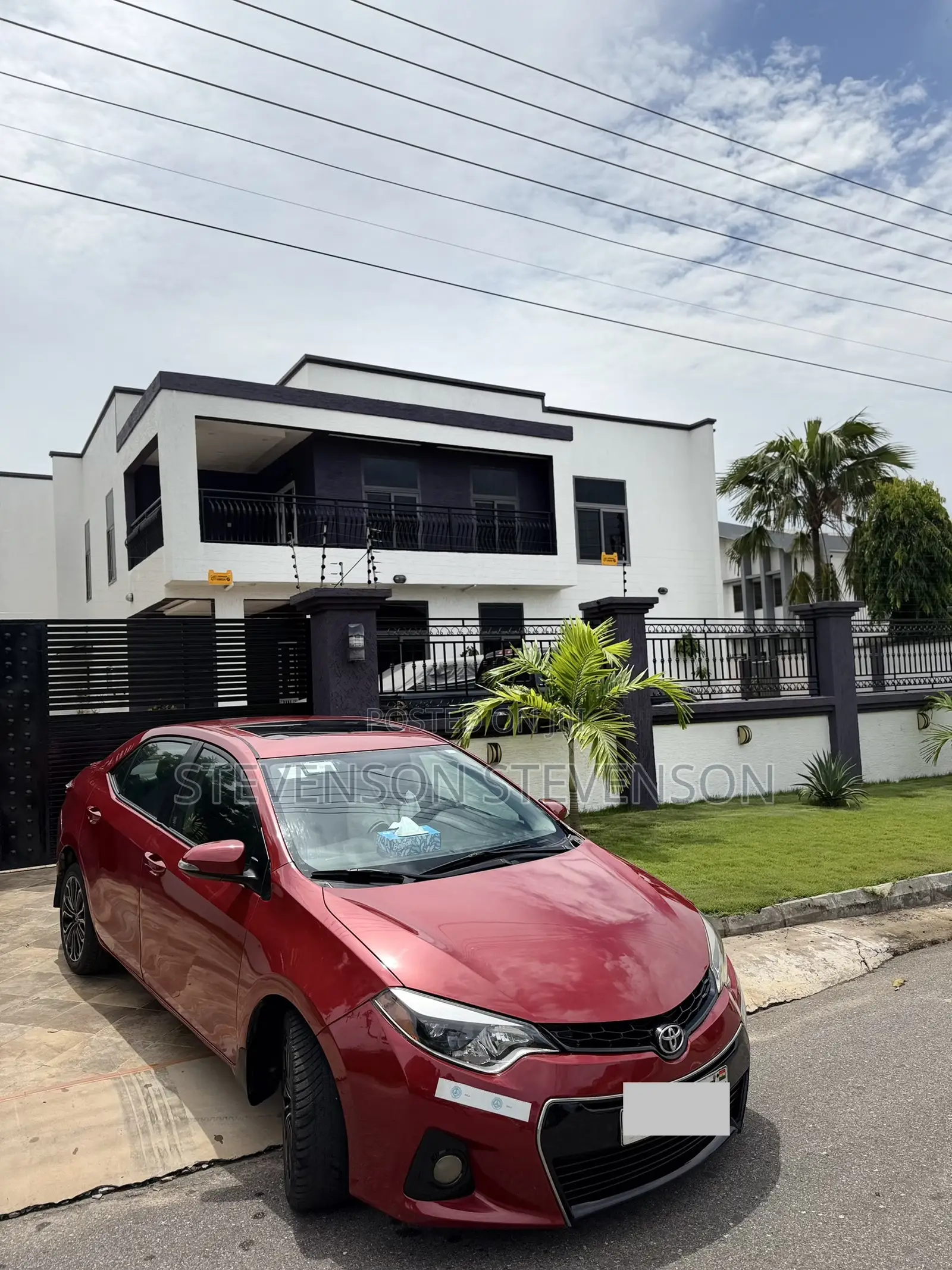 Toyota Corolla LE 4dr Sedan (1.8L 4cyl CVT) 2014 Red