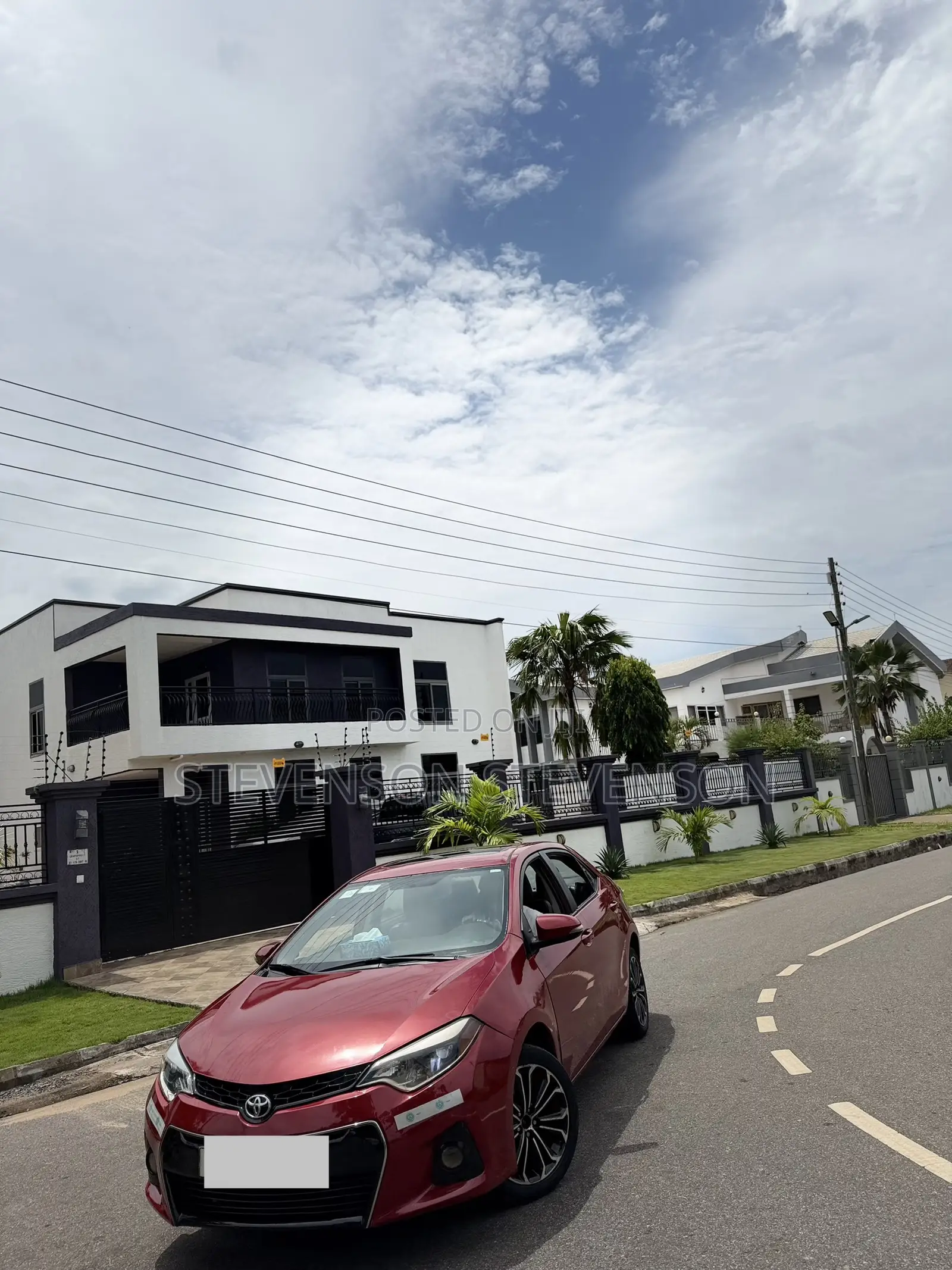 Toyota Corolla LE 4dr Sedan (1.8L 4cyl CVT) 2014 Red