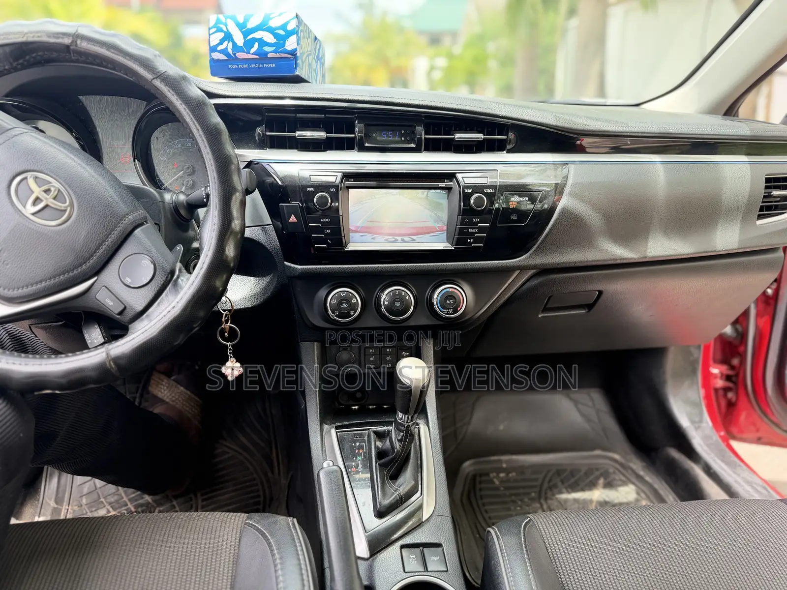 Toyota Corolla LE 4dr Sedan (1.8L 4cyl CVT) 2014 Red