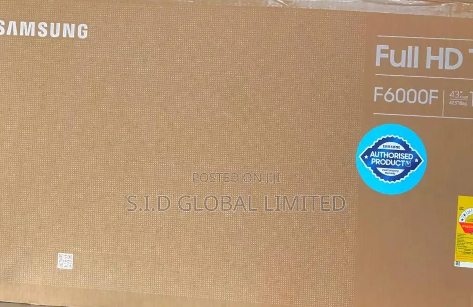 Samsung 43" F6000f Smart Led Tv