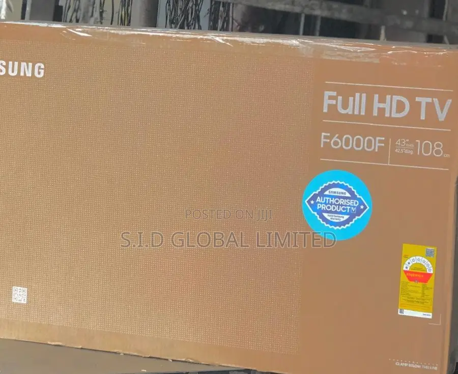 Samsung 43" F6000f Smart Led Tv