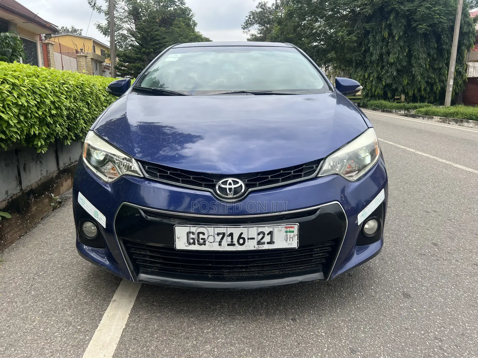 Toyota Corolla 2016 Blue