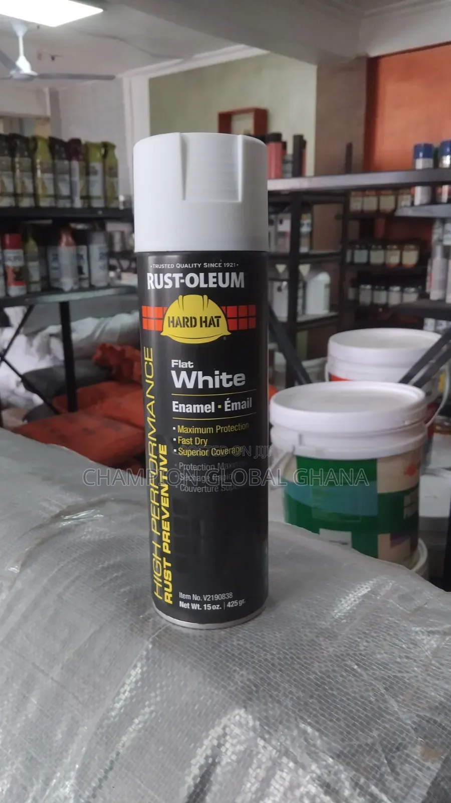 Rust-oleum Anti Rust Enamel Paint Flat White