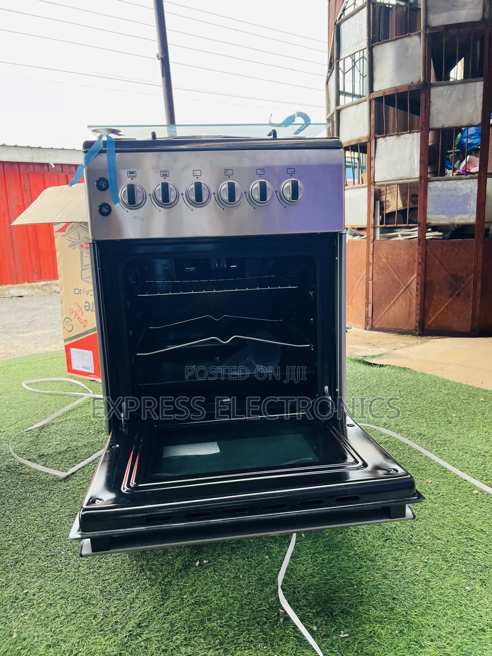 Spectacular Performance New Line Gas Cooker Oven Rotisserie 4b 50/60