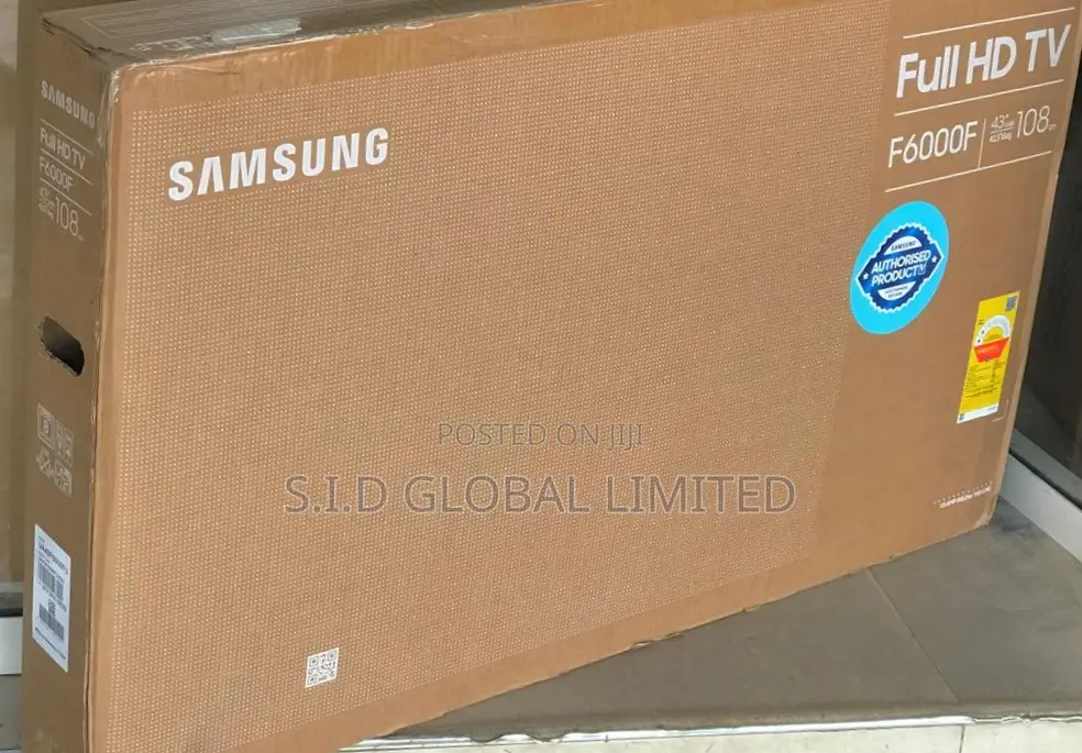 Experience Full Hd Quality Samsung 43" F6000f Smart Tizen Tv