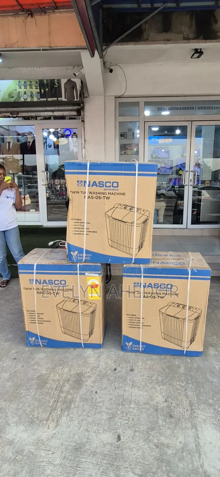 Good Quality Nasco Product Washing Machine Semi Automatic 5kg for Sale