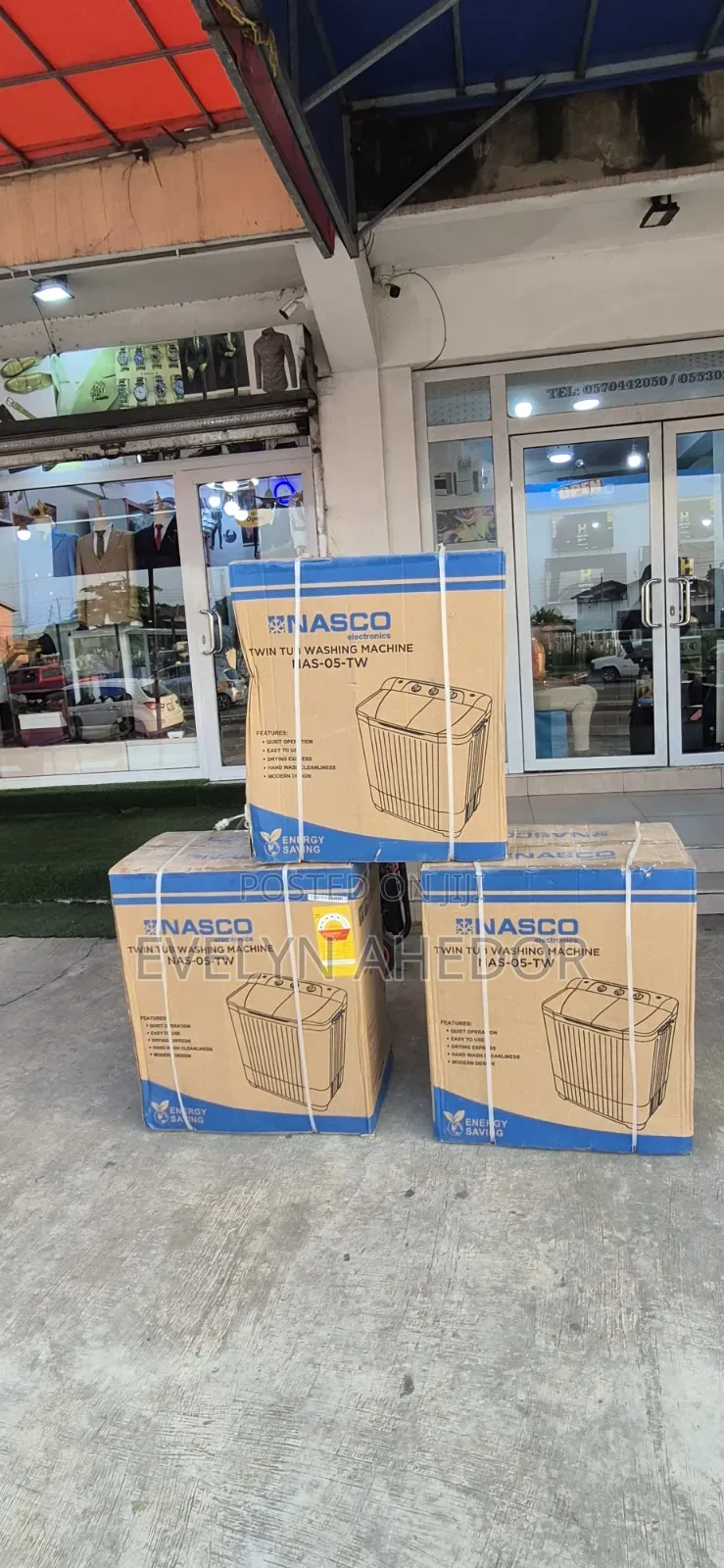 Good Quality Nasco Product Washing Machine Semi Automatic 5kg for Sale