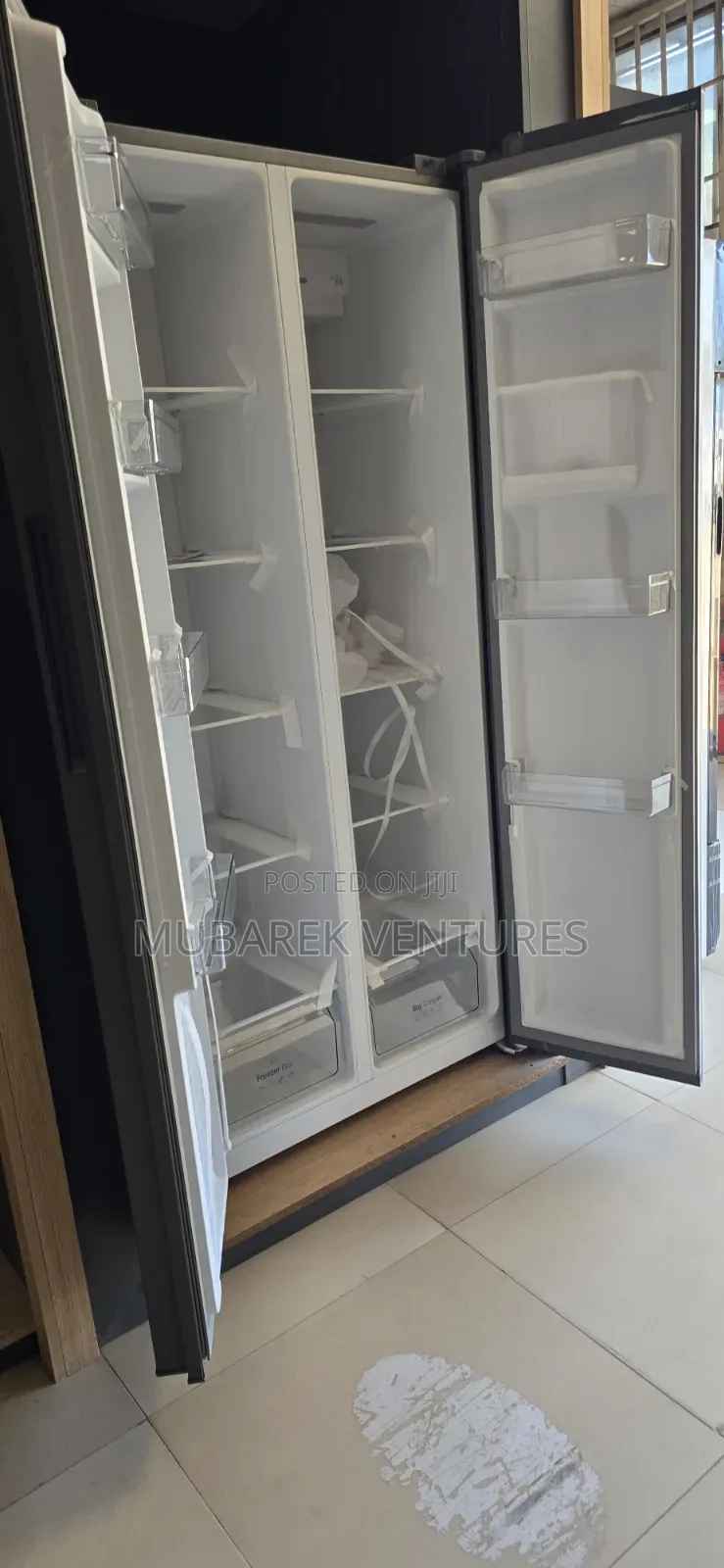 Nasco 425 LTR Side by Side Refrigerator With Dispenser