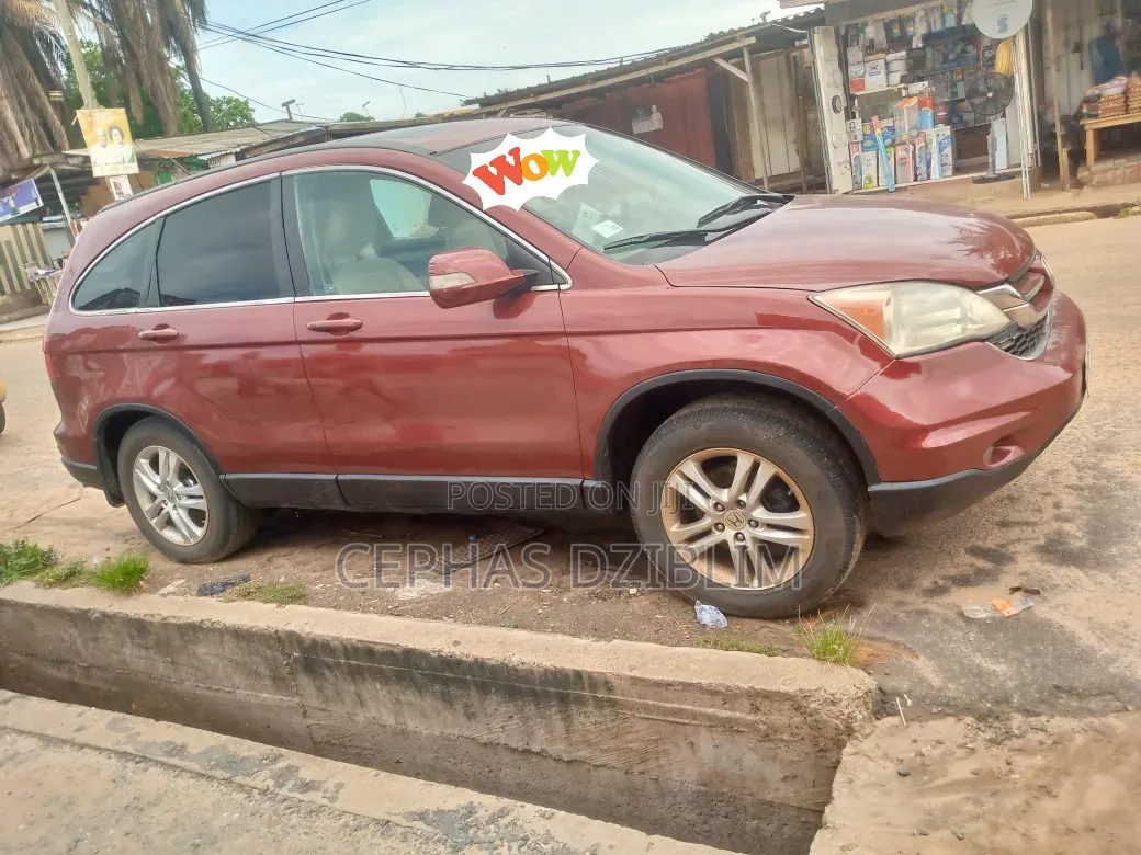 Honda CR-V LX 4dr SUV AWD (2.4L 4cyl 5A) 2010 Red