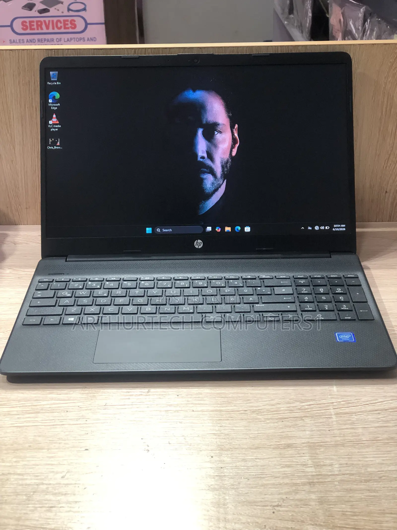 Laptop HP 15s 8GB Intel Celeron SSD 256GB