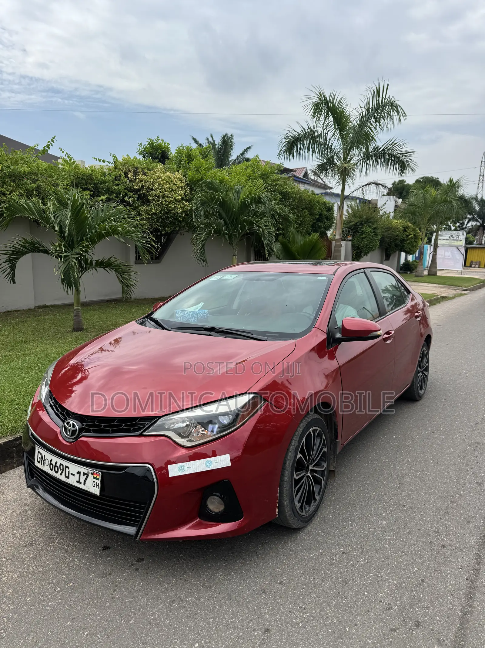 Toyota Corolla S Plus 4dr Sedan (1.8L 4cyl 6M) 2014 Burgundy