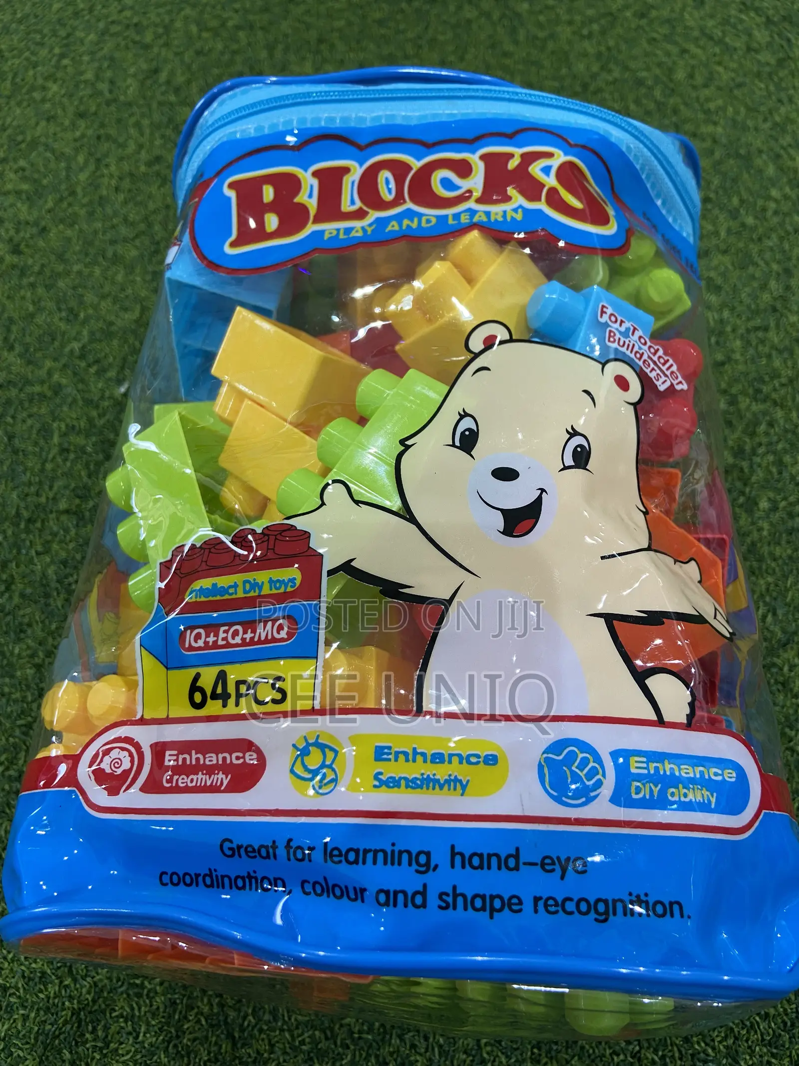 64 Pieces Building Blocks for Children