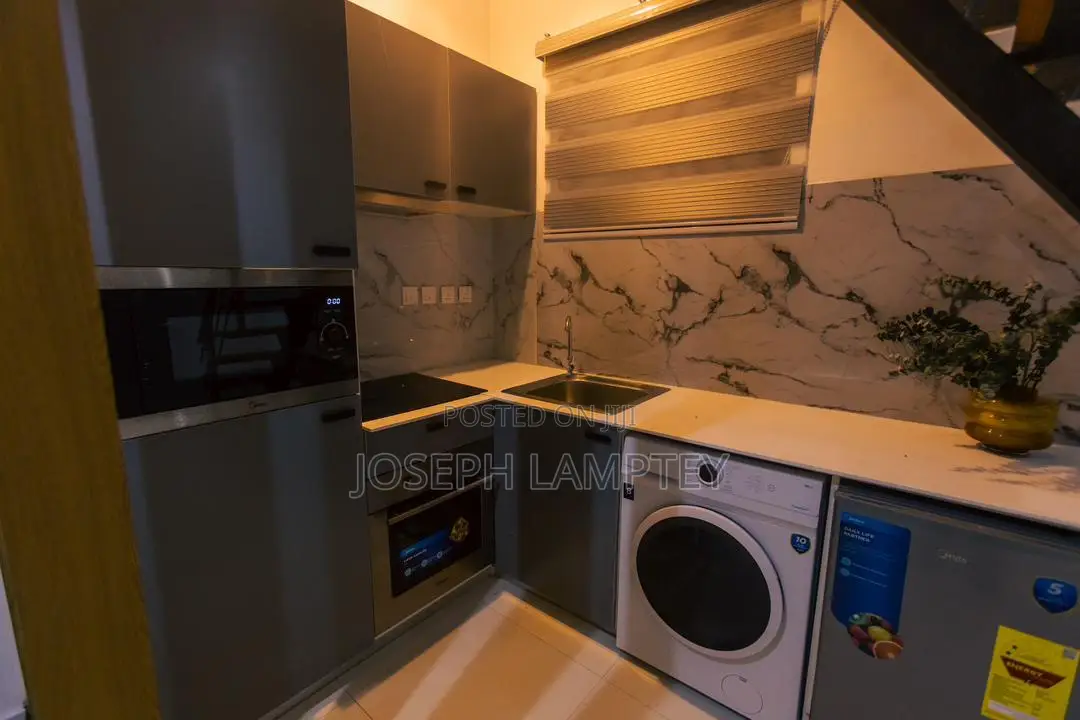 Furnished 1bdrm Duplex in Joseph Lamptey, Airport Residential Area