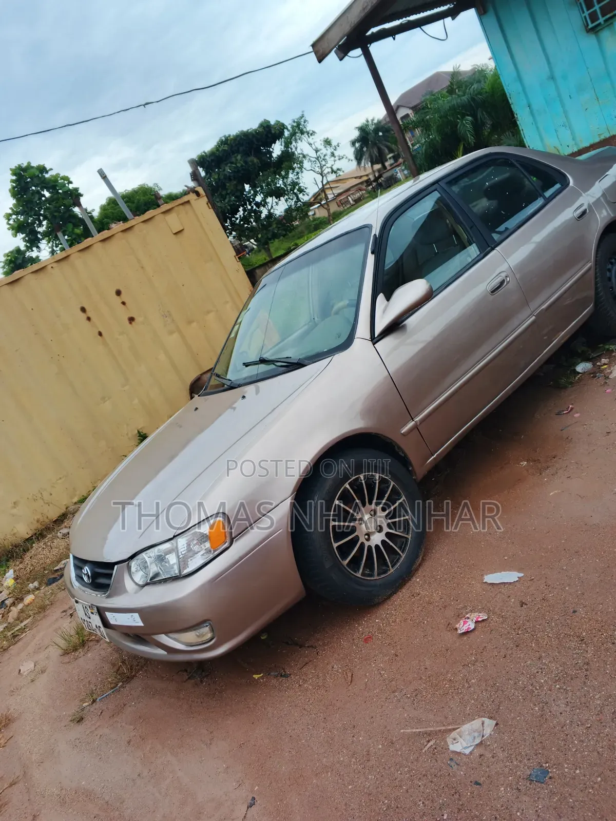 Toyota Corolla Sedan 2003 Brown