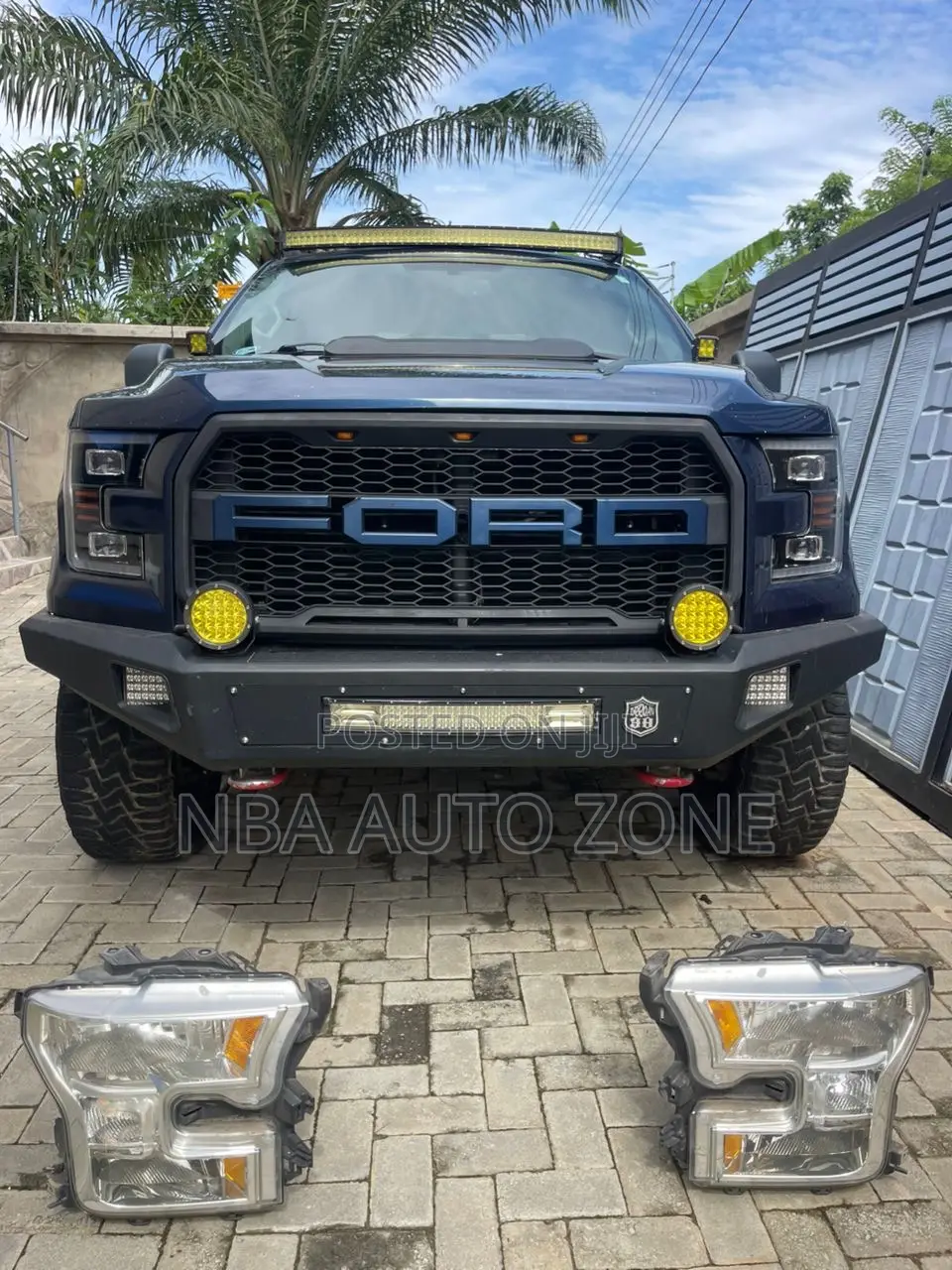 Ford F-150 2016-2020 Full Led Head Light Pair