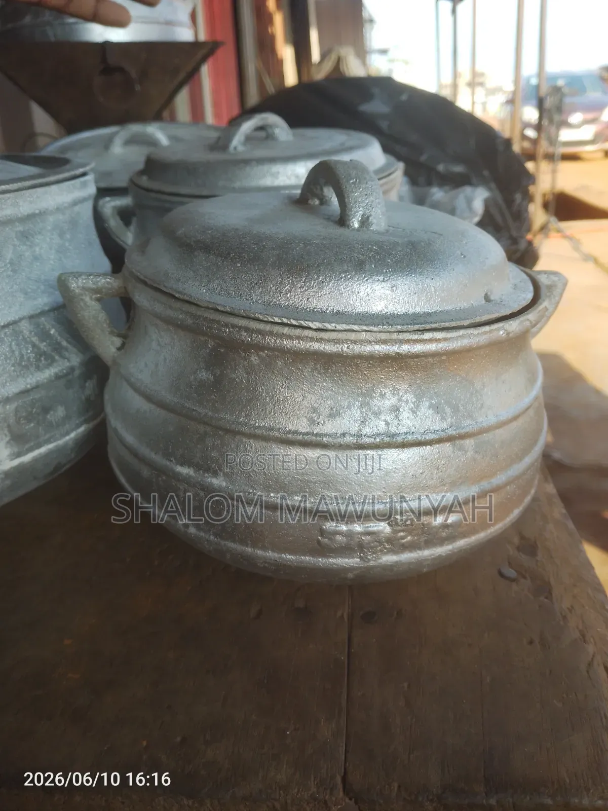 Aluminum Pot 1/2 Size