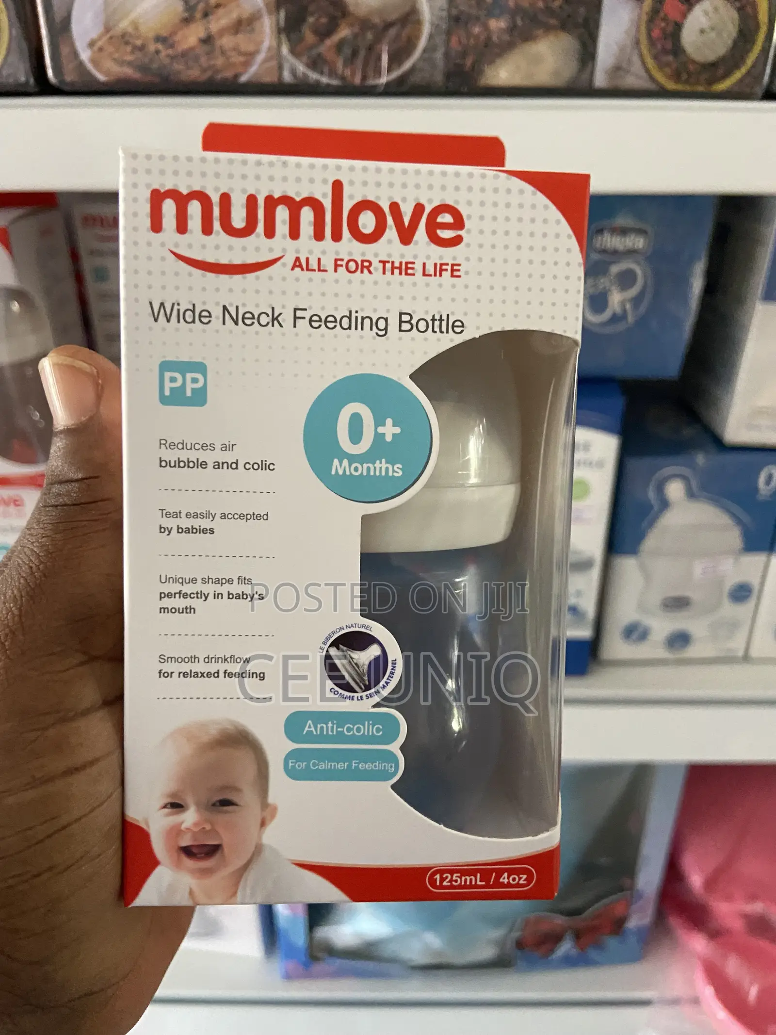 Mumlove Wide Neck Feeding Bottle