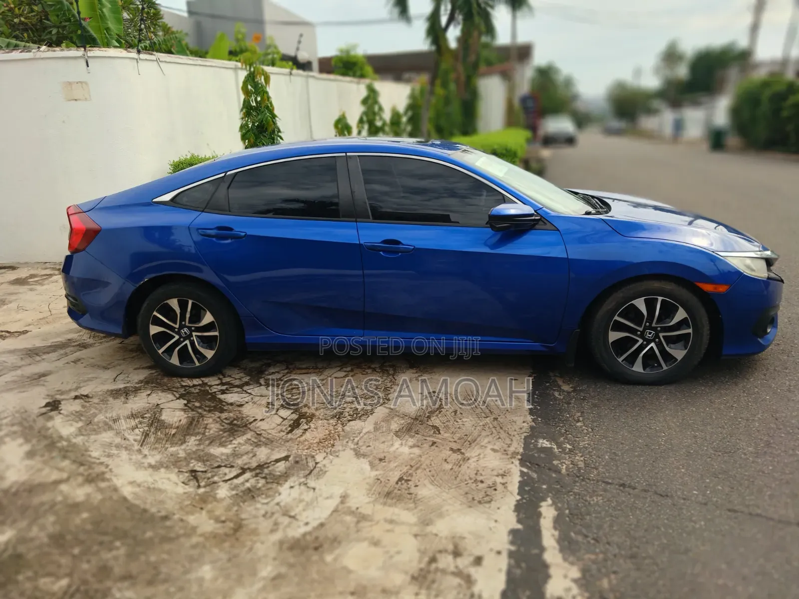Honda Civic EX Sedan 2018 Blue