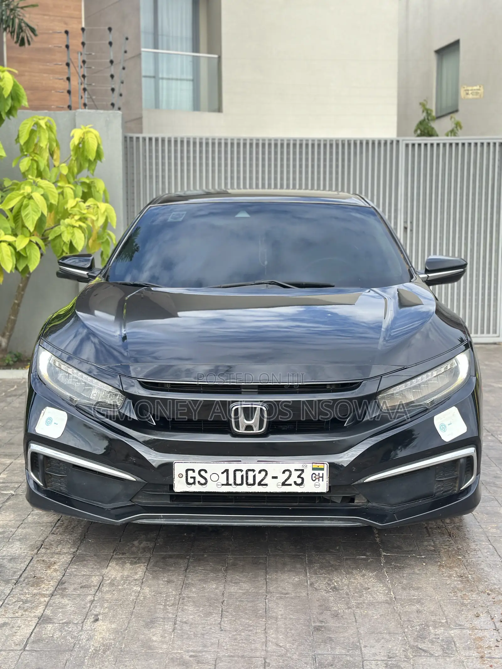 Honda Civic EX-L 2021 Black